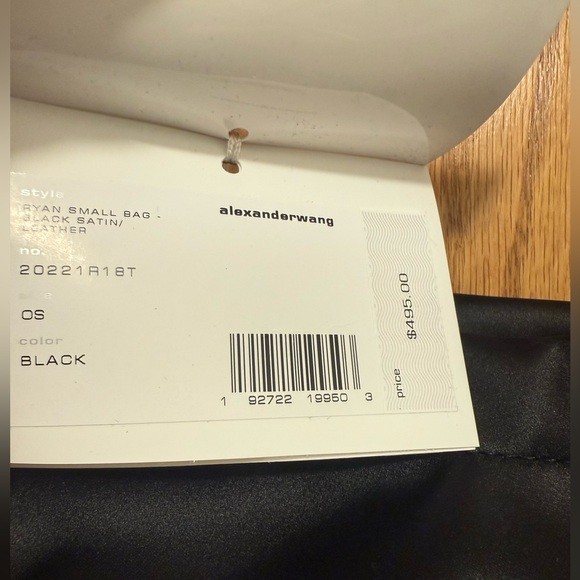 NWT Alexander Wang small Ryan bag black Rare - Picture 3 of 4
